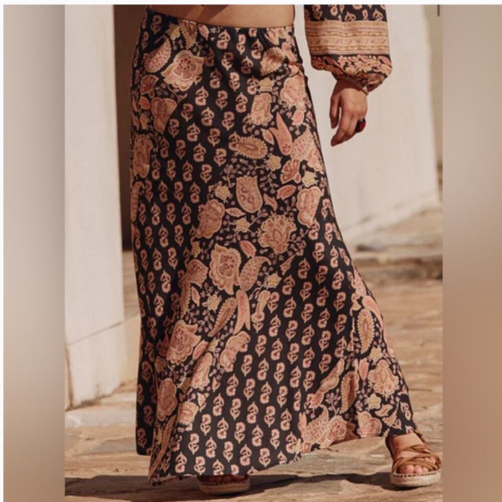 SPELL Marmont Maxi Skirt - Whiskey XS NWT